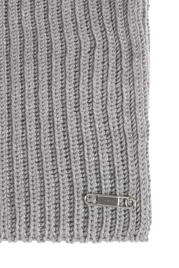 Givenchy Wool scarf with applique