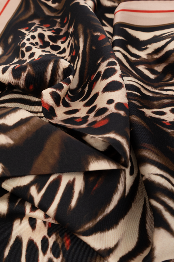 Givenchy Silk animal-print scarf