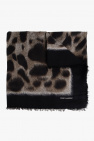 Saint Laurent Shawl with animal motif