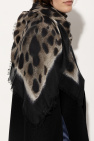 Saint Laurent Shawl with animal motif