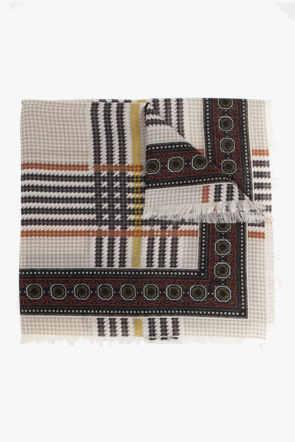 Saint Laurent Patterned shawl