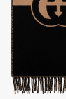 Gucci Wool scarf with logo