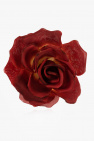 Saint Laurent RED Rose brooch