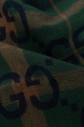 Gucci GREEN Wool scarf