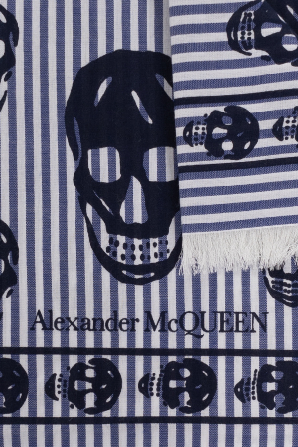 Alexander McQueen Striped scarf