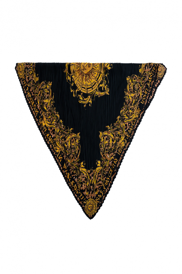 Versace louis jeans Couture Pleated neckerchief