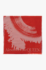 Alexander McQueen logo-embroidered wool jumper Schwarz