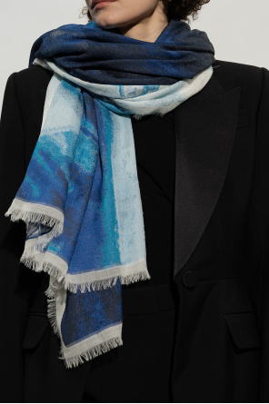 Patterned scarf od Alexander McQueen