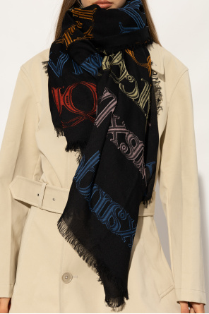 Scarf with logo od Alexander McQueen