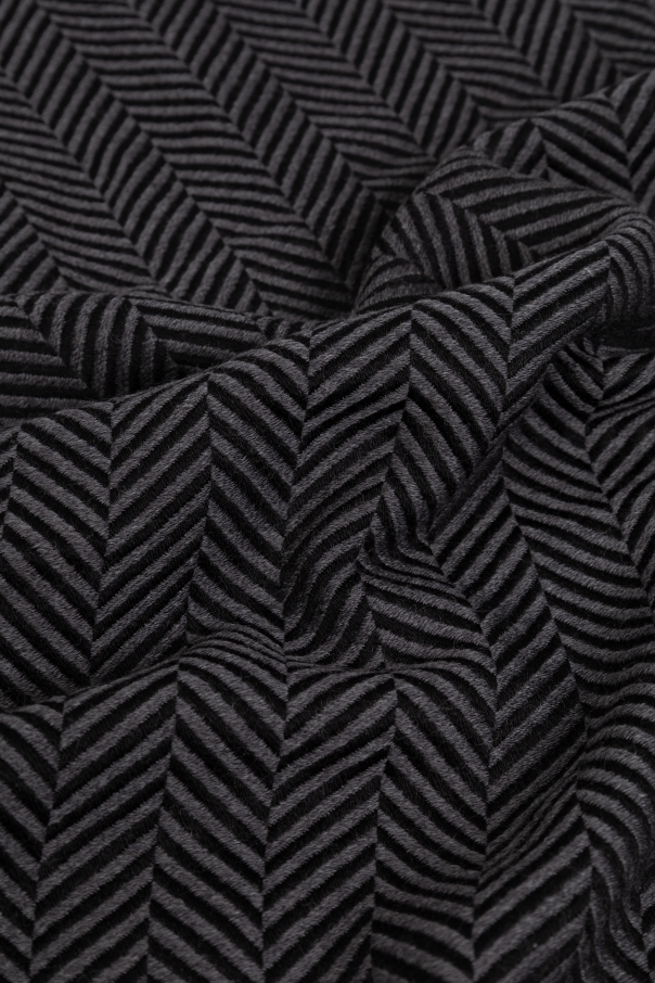 Giorgio Armani Herringbone pattern scarf