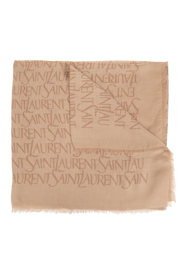 Saint Laurent Scarf with monogram