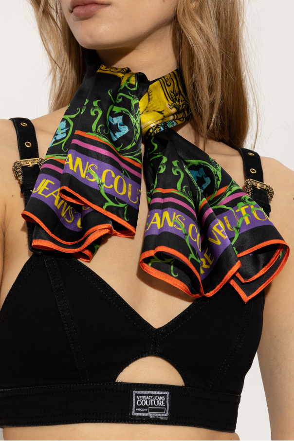 Versace adidas jeans Couture Silk shawl