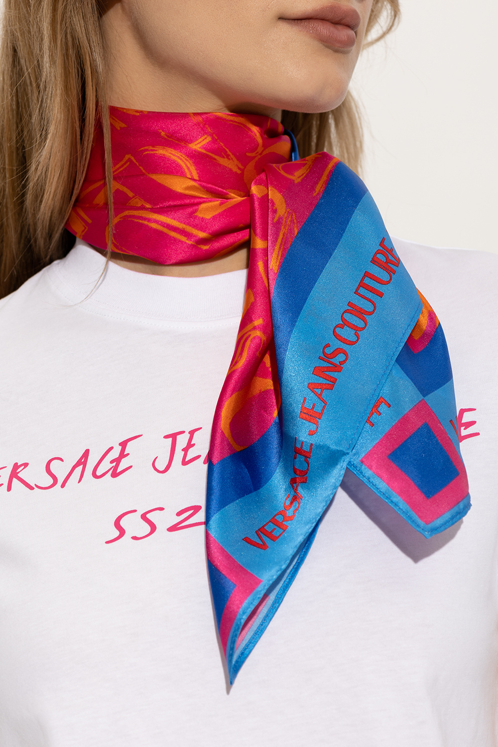 Versace Jeans Couture Silk shawl