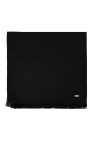 Saint Laurent BLACK Silk scarf