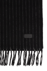 Saint Laurent BLACK Cashmere scarf