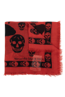 Alexander McQueen Raw-trimmed scarf