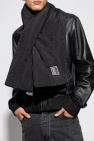 Versace Jeans Couture BLACK Scarf with logo