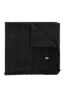 Saint Laurent BLACK Silk scarf