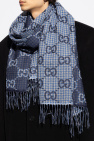 Gucci BLUE Wool scarf