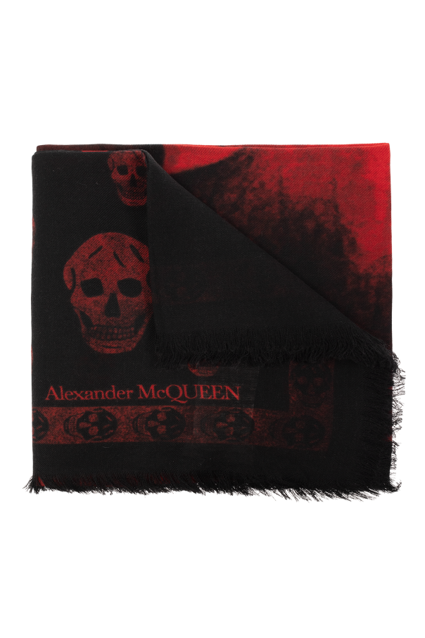Wool scarf od Alexander McQueen