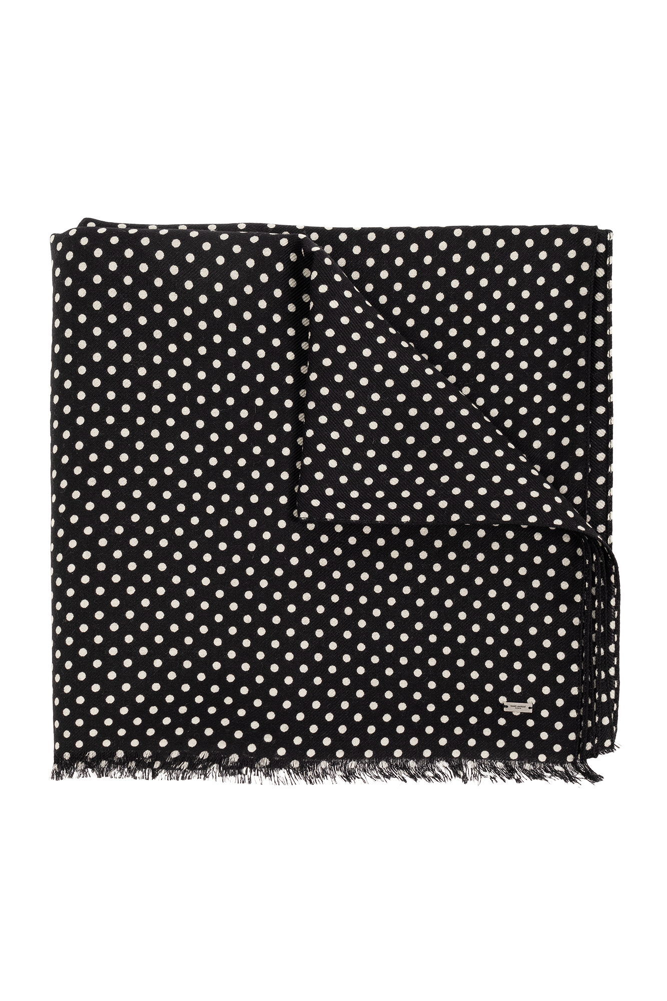 Saint Laurent Scarf with dotted pattern