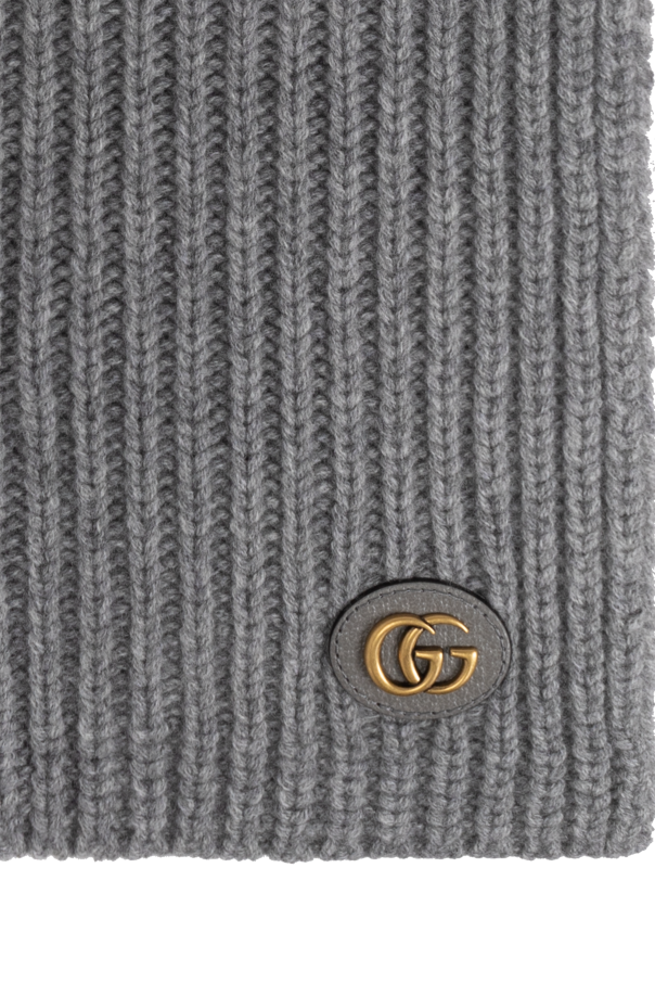 Gucci Wool scarf with logo