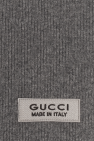 Gucci GREY Wool scarf