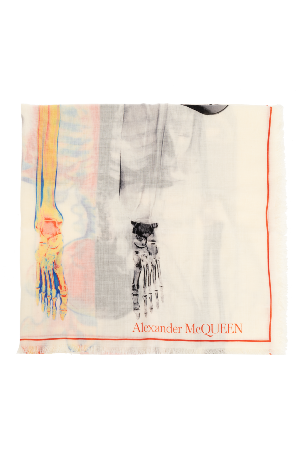Printed scarf od Alexander McQueen
