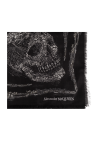 Alexander McQueen Scarf with skull motif