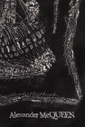 Alexander McQueen Scarf with skull motif