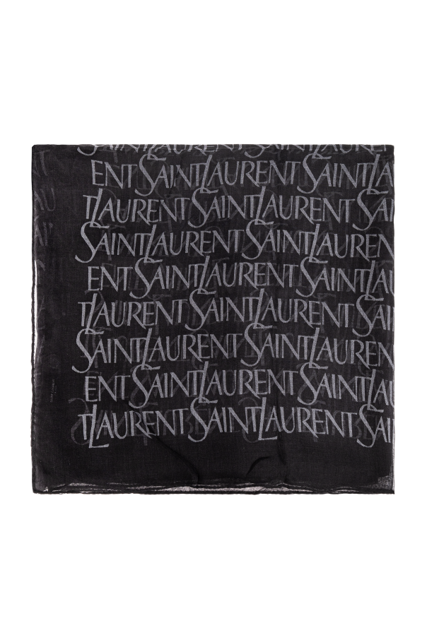 Saint Laurent Scarf with monogram