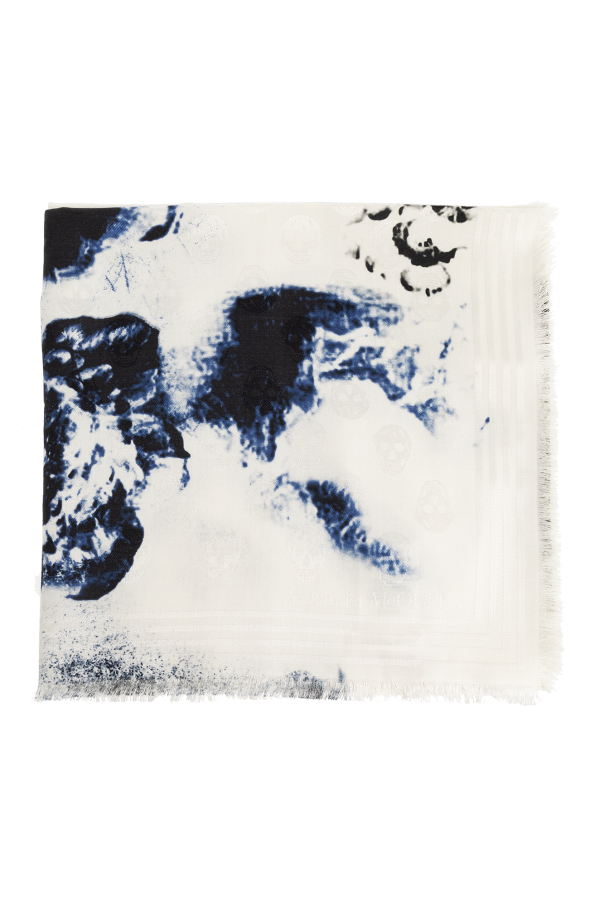Scarf with skull motif od Alexander McQueen