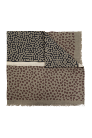 Scarf with decorative pattern. od Saint Laurent
