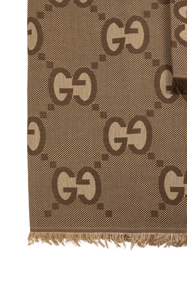 Gucci Scarf with `GG` pattern