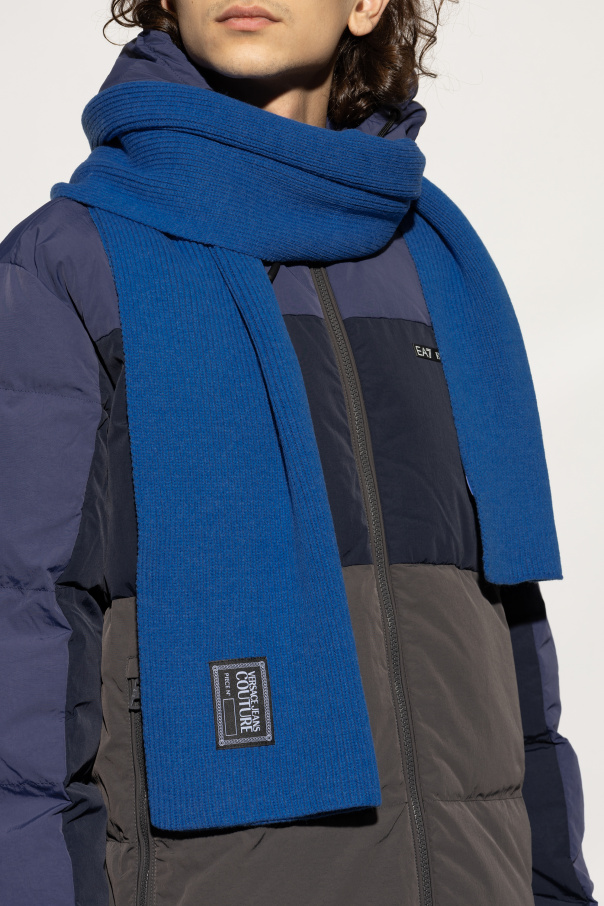 Versace Jeans Couture Scarf with logo patch