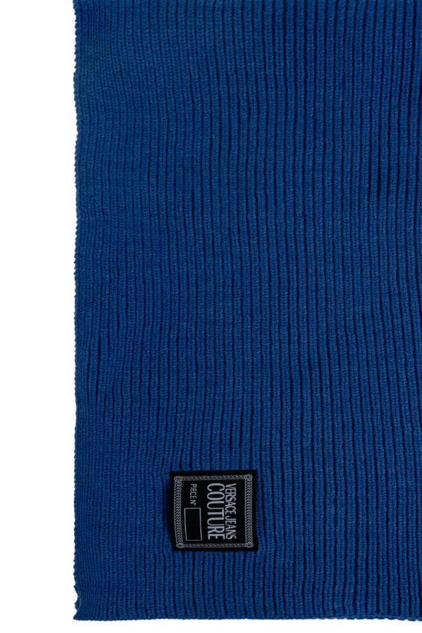 Versace Jeans Couture Scarf with logo patch