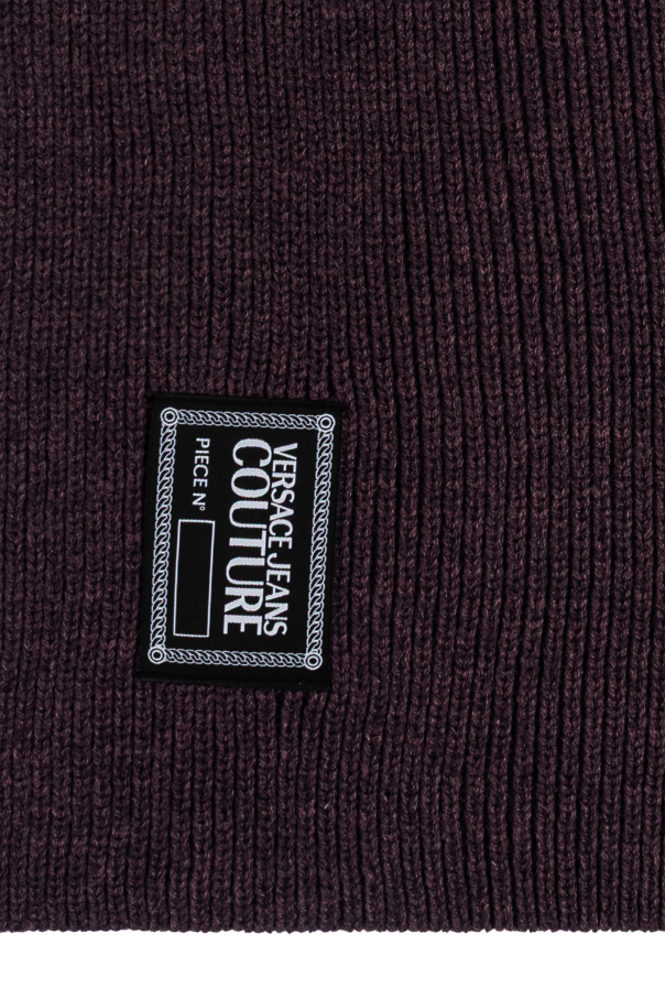 Versace Jeans Couture Scarf with logo patch