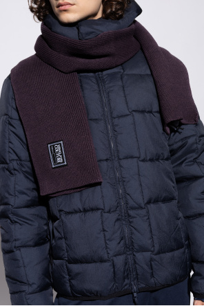 Bufanda con parche de logo od Versace Jeans Couture