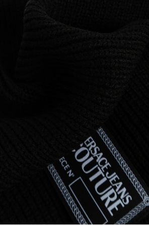 Versace Jeans Couture Bufanda con parche con logo