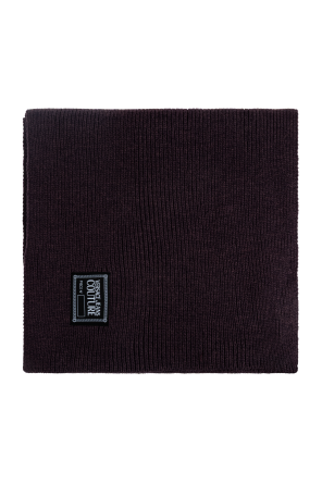 Versace Jeans Couture Bufanda con parche con logo