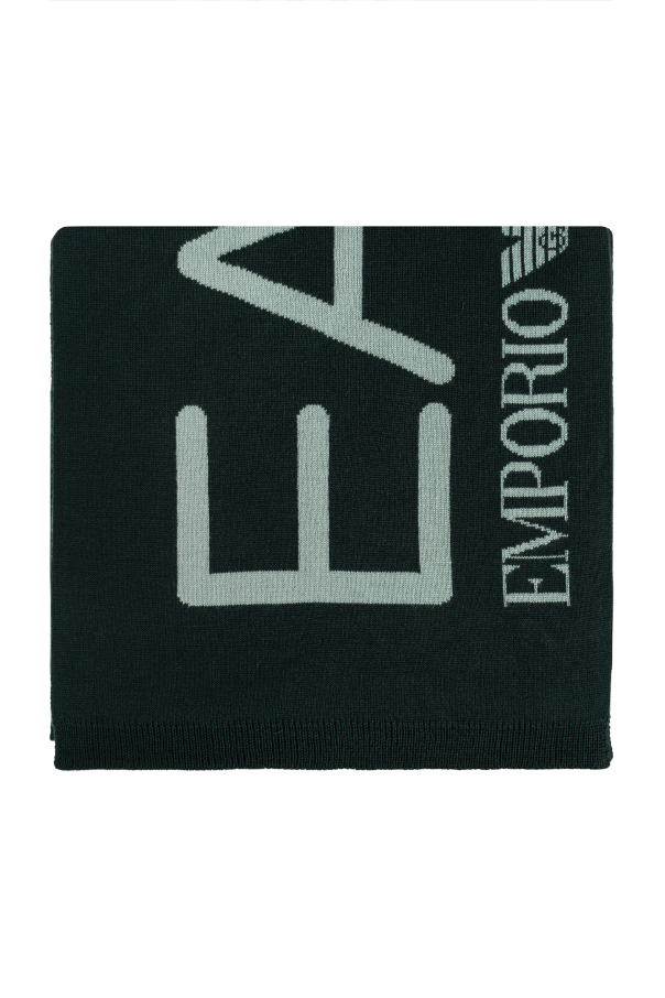 Scarf with logo od EA7 Emporio Armani