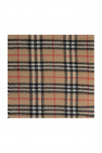 Burberry Kids beige Checked tube scarf