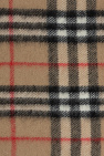 Burberry Kids beige Checked tube scarf