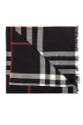 Burberry BLACK Checked scarf