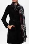 Burberry BLACK Checked scarf