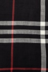 Burberry BLACK Checked scarf