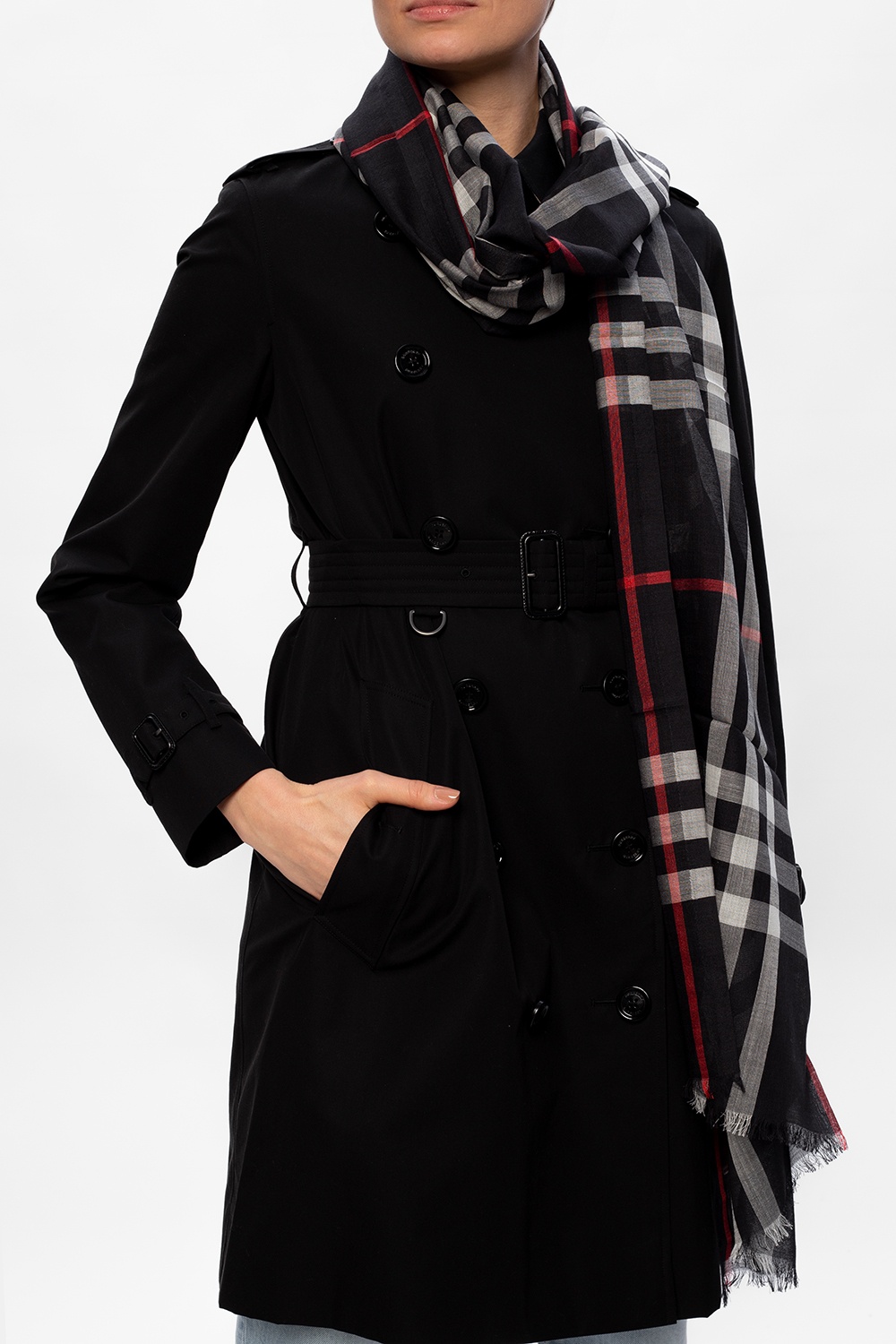 Burberry Checked scarf