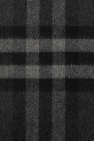Burberry Checked cashmere scarf