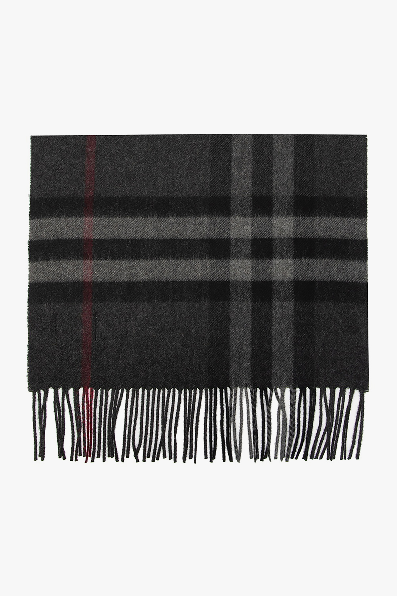 Burberry Checked cashmere scarf