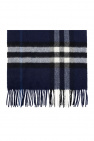 Burberry Checked cashmere scarf